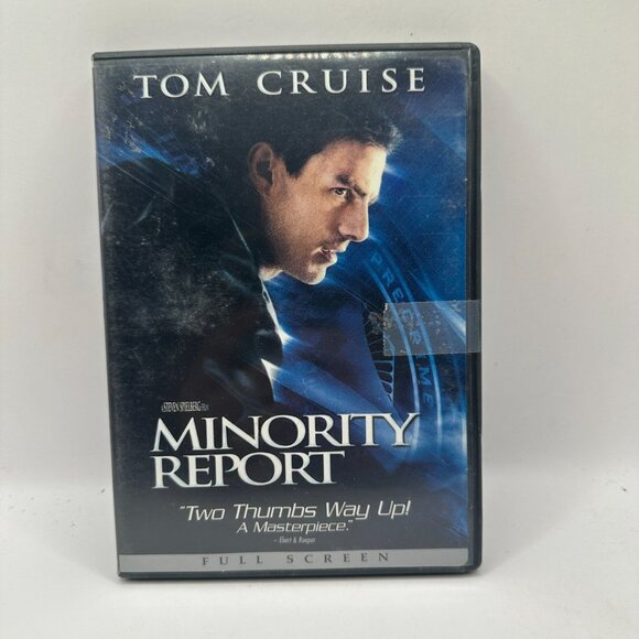 Minority Report DVD Tom Cruise Full Screen Edition Rated PG-13 DreamWorks - Picture 1 of 4